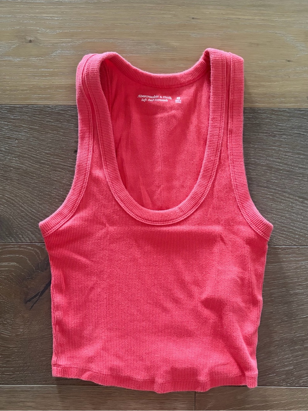 Abercrombie Cropped Ribbed Tank